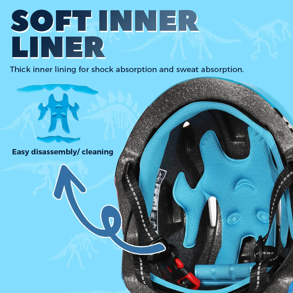 Kids Helmet & Pad Set – Bike, Skate, Scooter Protection