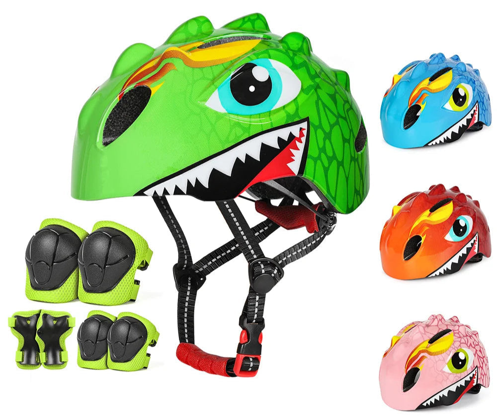 Kids Helmet & Pad Set – Bike, Skate, Scooter Protection