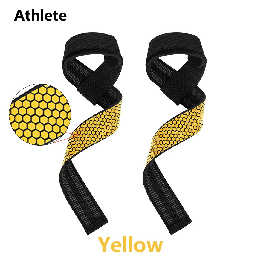 Weight Lifting Wrist Straps – Adjustable Non-Slip Wrist Wraps for Strength Training