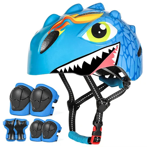 Kids Helmet & Pad Set – Bike, Skate, Scooter Protection