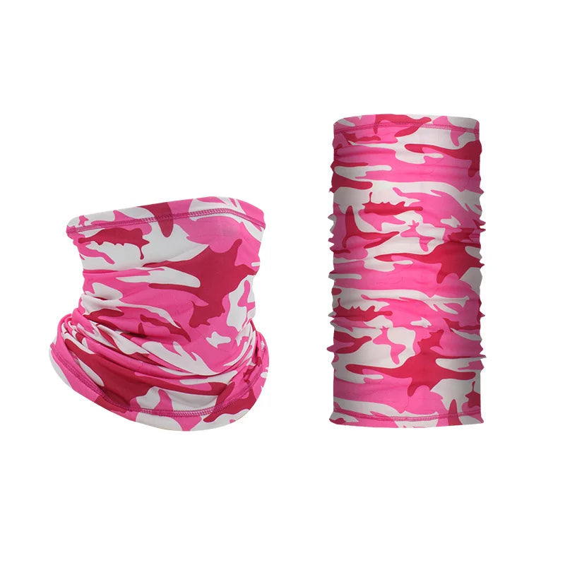 Unisex Silk Magic Scarf – Outdoor Sports Bicycle Headband & Neck Tube Warmer