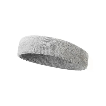 Pure Color Sports Headband – Sweat-Absorbent Running & Fitness Headwear