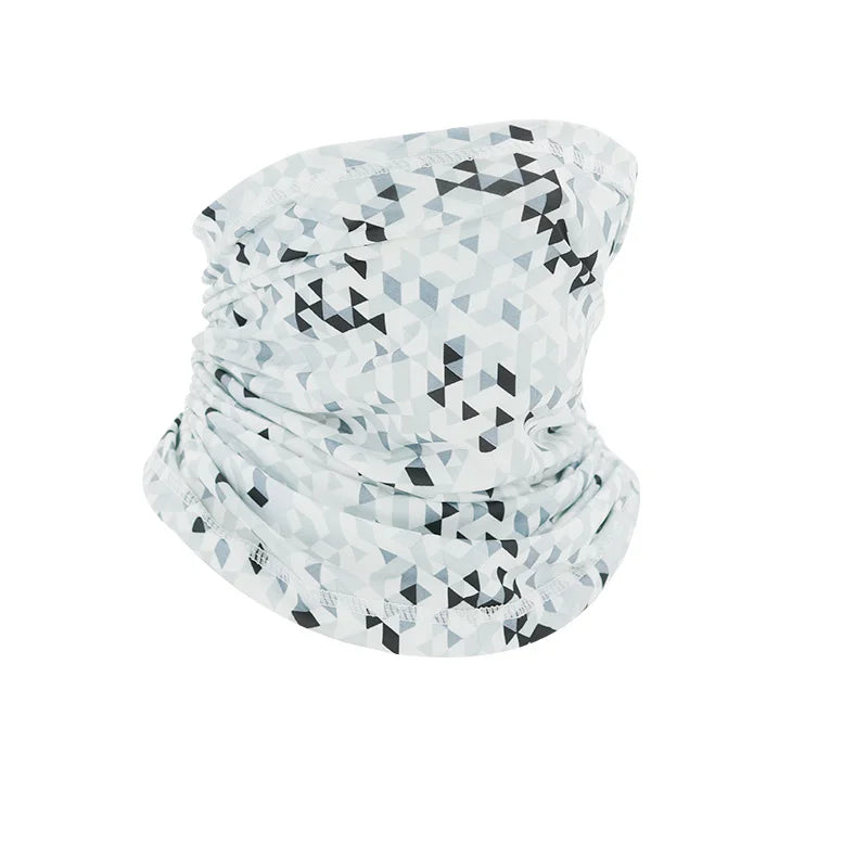 Unisex Silk Magic Scarf – Outdoor Sports Bicycle Headband & Neck Tube Warmer