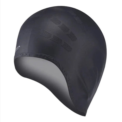 High-Elastic Swim Cap – Large Silicone for Adults