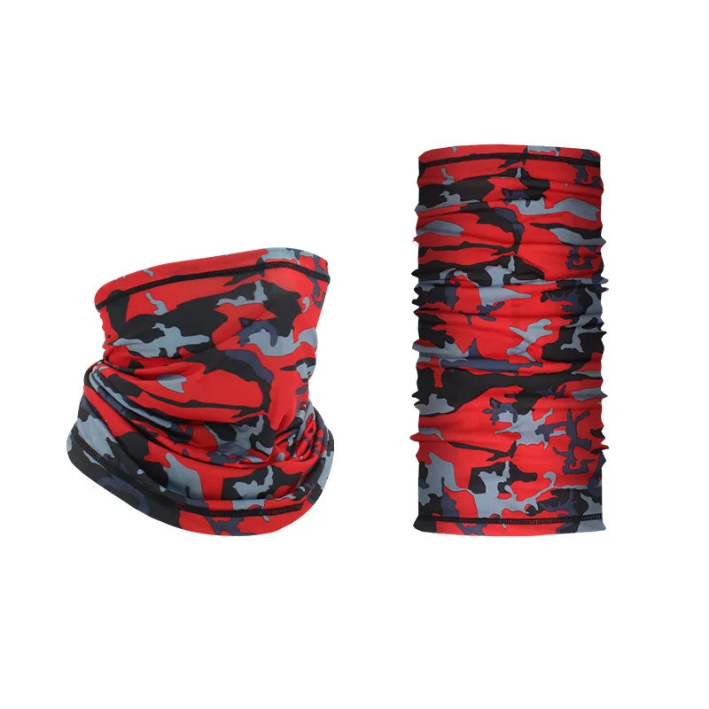 Unisex Silk Magic Scarf – Outdoor Sports Bicycle Headband & Neck Tube Warmer