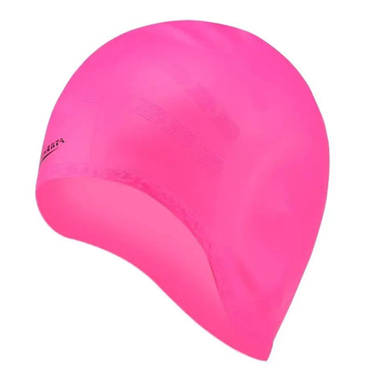 High-Elastic Swim Cap – Large Silicone for Adults