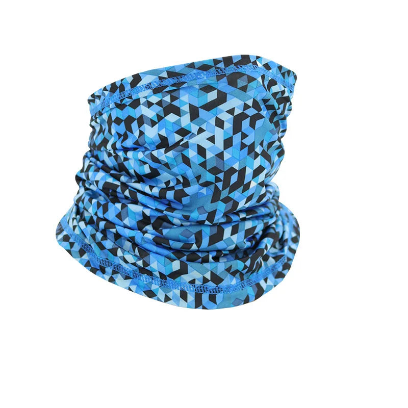 Unisex Silk Magic Scarf – Outdoor Sports Bicycle Headband & Neck Tube Warmer