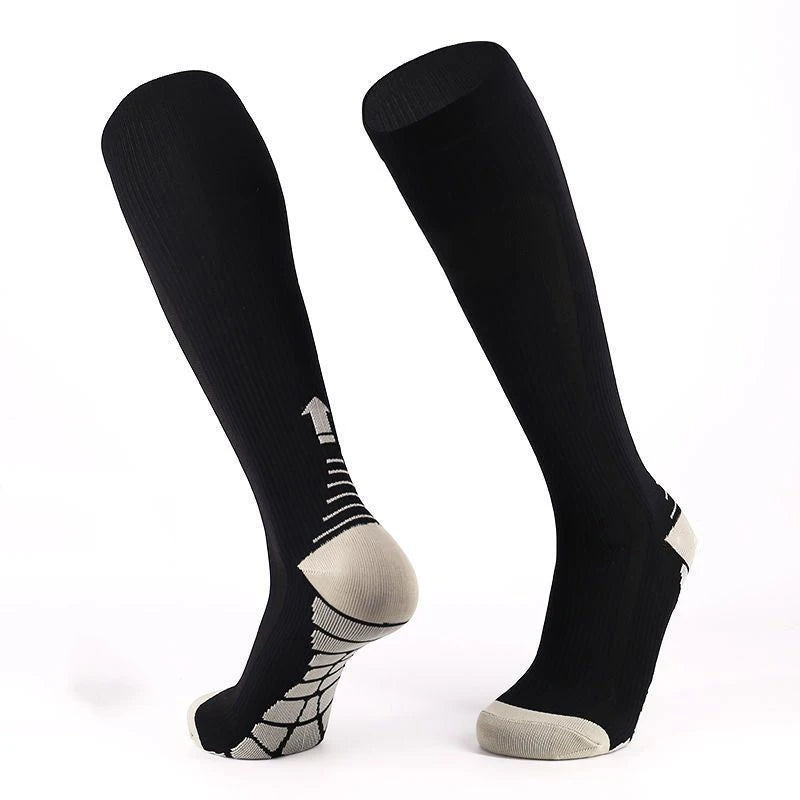Compression Socks 20-30mmHg – Arrow Pattern for Running, Travel, Medical & Cycling – Support Stockings