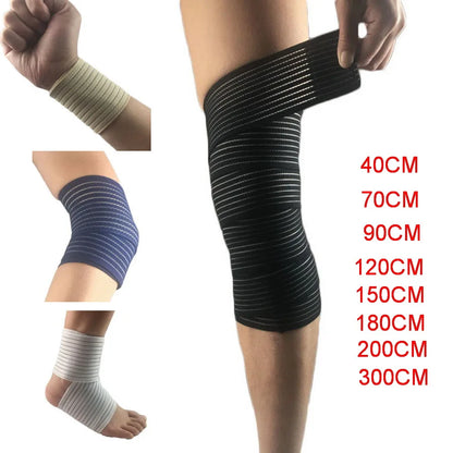 Cotton Elastic Bandage for Wrist, Calf, Elbow, Leg & Ankle (1PC)