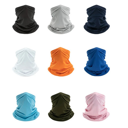 Unisex Silk Magic Scarf – Outdoor Sports Bicycle Headband & Neck Tube Warmer