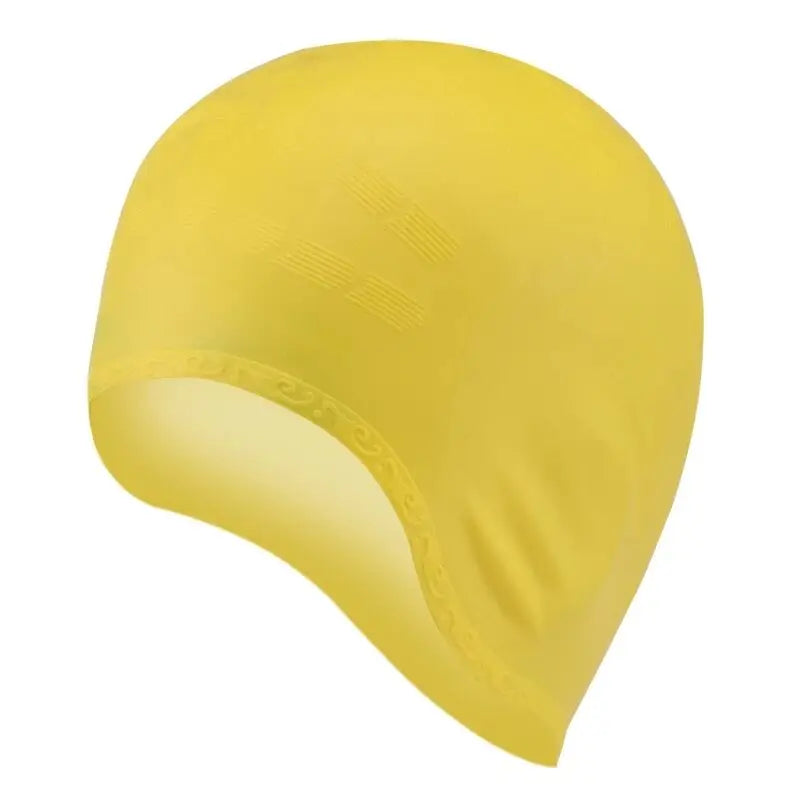 High-Elastic Swim Cap – Large Silicone for Adults