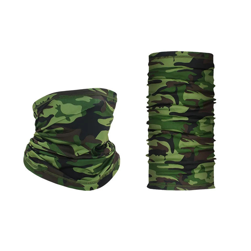 Unisex Silk Magic Scarf – Outdoor Sports Bicycle Headband & Neck Tube Warmer