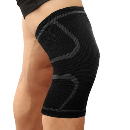 Fitness Knee Support Brace – Elastic Compression Sleeve for Running, Cycling, Basketball & Volleyball