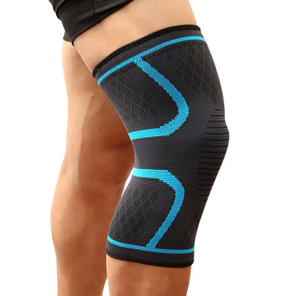 Fitness Knee Support Brace – Elastic Compression Sleeve for Running, Cycling, Basketball & Volleyball