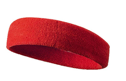 Pure Color Sports Headband – Sweat-Absorbent Running & Fitness Headwear