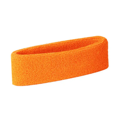 Pure Color Sports Headband – Sweat-Absorbent Running & Fitness Headwear