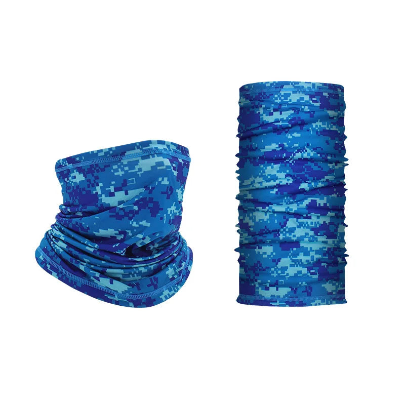 Unisex Silk Magic Scarf – Outdoor Sports Bicycle Headband & Neck Tube Warmer