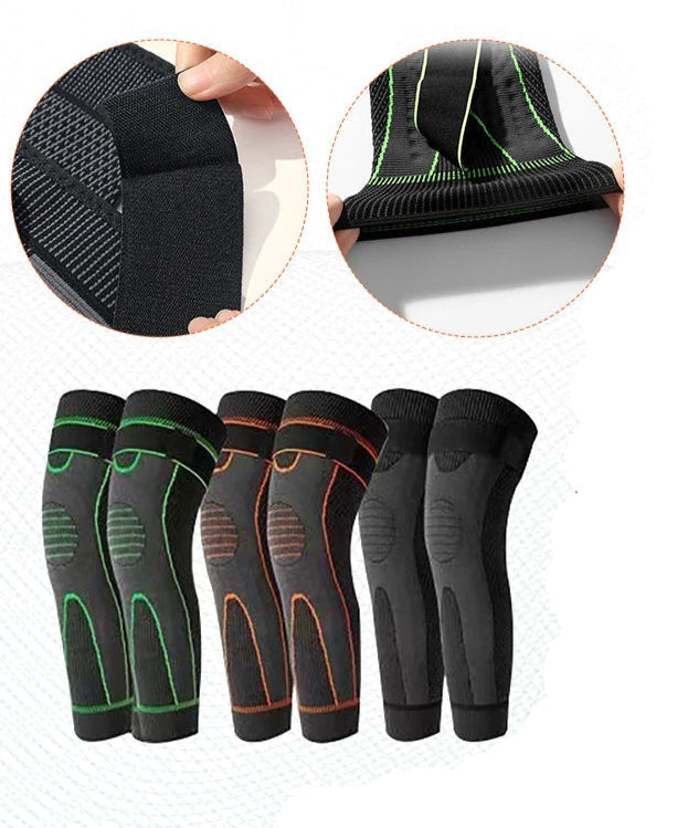 Elastic Fitness Knee Support Braces (1 Pair)
