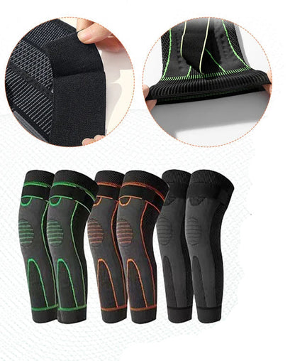Elastic Fitness Knee Support Braces (1 Pair)