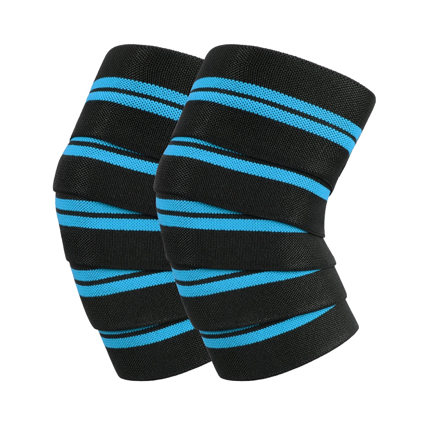 Knee Wraps for Squatting & Powerlifting – Support Bands for CrossFit, Weightlifting & Deadlifts