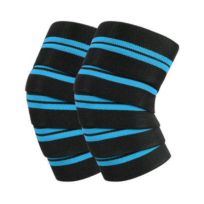 Knee Wraps for Squatting & Powerlifting – Support Bands for CrossFit, Weightlifting & Deadlifts