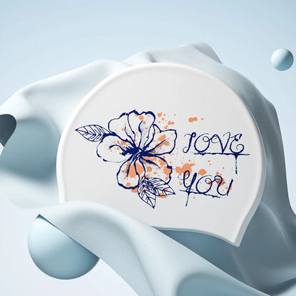 Long Hair Swim Cap – Waterproof Silicone Fit