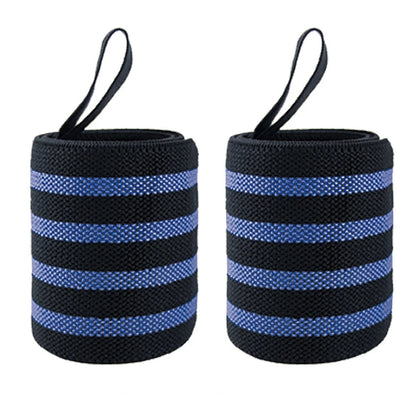 Wrist Support Brace - 1 Pair Extra Strength Weight Lifting Wrist Wraps for Gym & Fitness Training