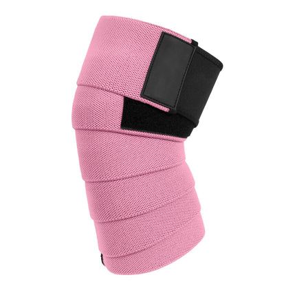 Knee Wraps for Squatting & Powerlifting – Support Bands for CrossFit, Weightlifting & Deadlifts