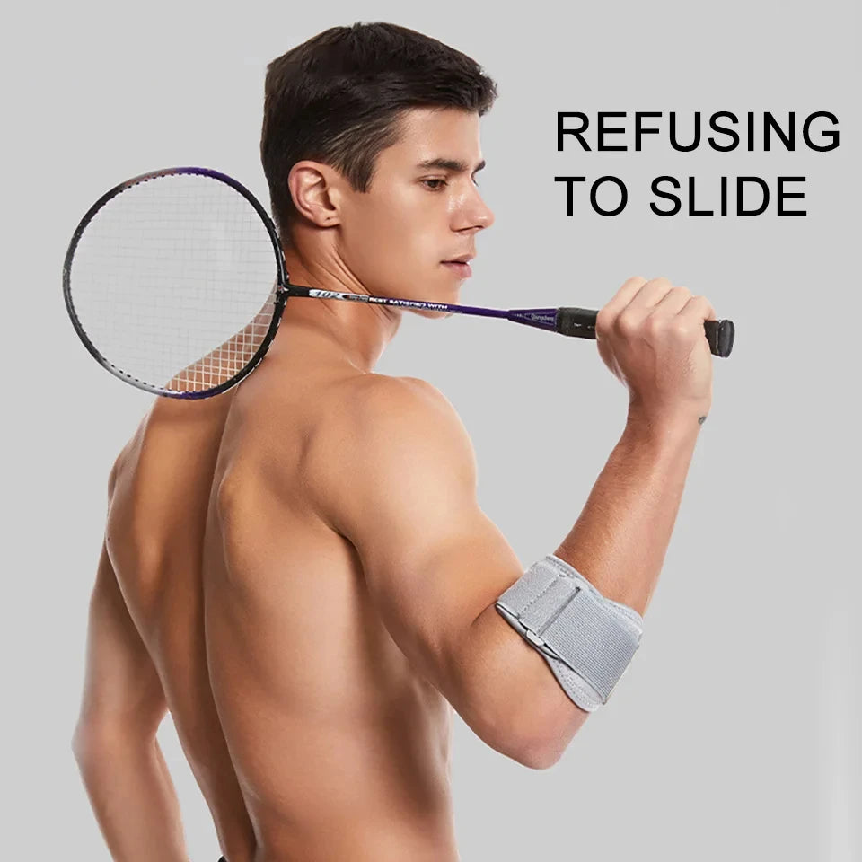 Elbow Brace for Tendonitis & Tennis Elbow – Compression Strap for Pain Relief