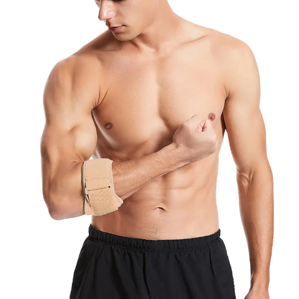 Elbow Brace for Tendonitis & Tennis Elbow – Compression Strap for Pain Relief