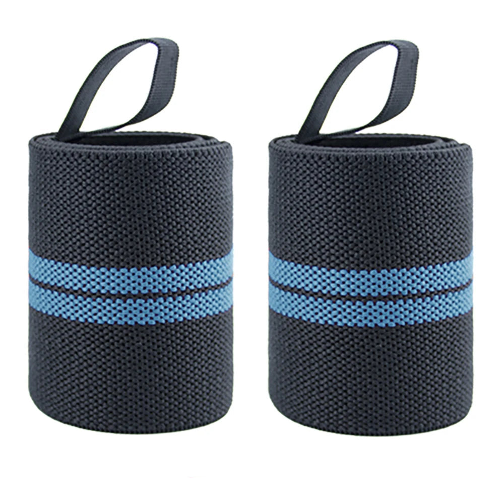 Wrist Support Brace - 1 Pair Extra Strength Weight Lifting Wrist Wraps for Gym & Fitness Training