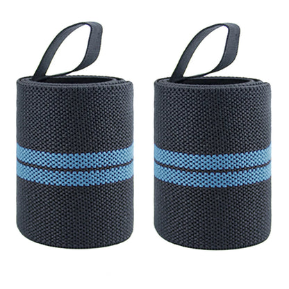 Wrist Support Brace - 1 Pair Extra Strength Weight Lifting Wrist Wraps for Gym & Fitness Training