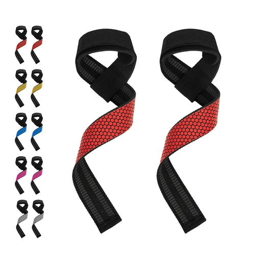 Weight Lifting Wrist Straps – Adjustable Non-Slip Wrist Wraps for Strength Training