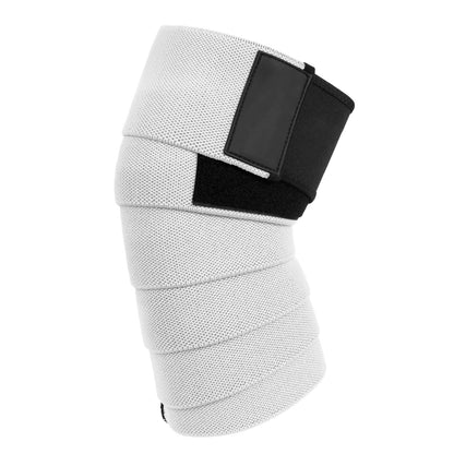 Knee Wraps for Squatting & Powerlifting – Support Bands for CrossFit, Weightlifting & Deadlifts