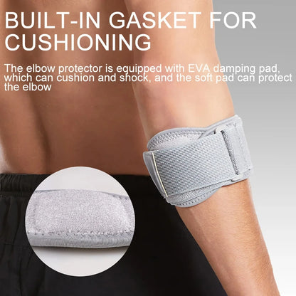 Elbow Brace for Tendonitis & Tennis Elbow – Compression Strap for Pain Relief