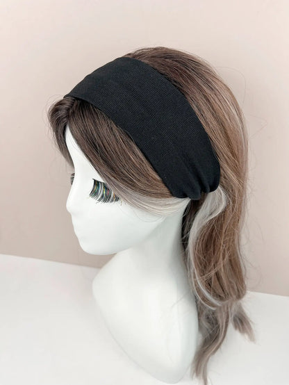 4 Pcs Solid Color Elastic Hairbands for Women – Vintage & Cute Hair Accessories (SET A)