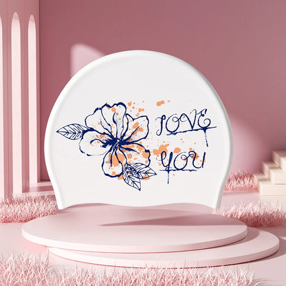 Long Hair Swim Cap – Waterproof Silicone Fit