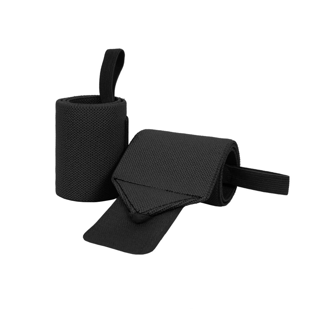 Wrist Support Brace - 1 Pair Extra Strength Weight Lifting Wrist Wraps for Gym & Fitness Training