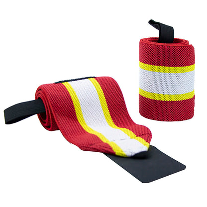 Wrist Support Brace - 1 Pair Extra Strength Weight Lifting Wrist Wraps for Gym & Fitness Training