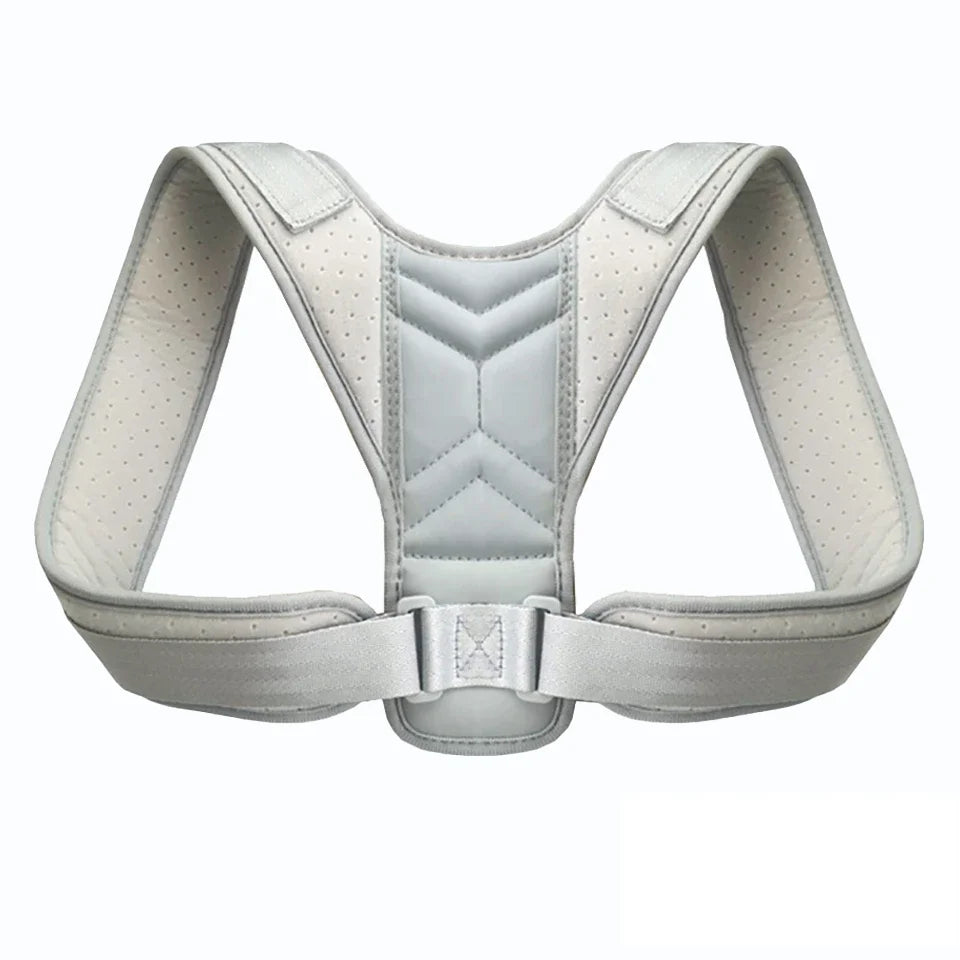 Adjustable Back Posture Corrector & Neck Brace – Shoulder Support for Home & Office