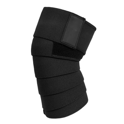 Knee Wraps for Squatting & Powerlifting – Support Bands for CrossFit, Weightlifting & Deadlifts