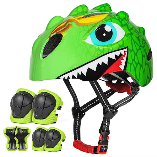 Kids Helmet & Pad Set – Bike, Skate, Scooter Protection