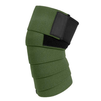 Knee Wraps for Squatting & Powerlifting – Support Bands for CrossFit, Weightlifting & Deadlifts