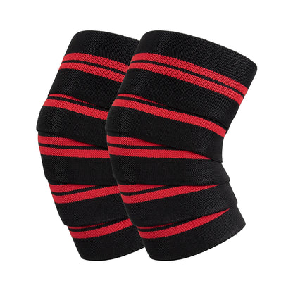 Knee Wraps for Squatting & Powerlifting – Support Bands for CrossFit, Weightlifting & Deadlifts