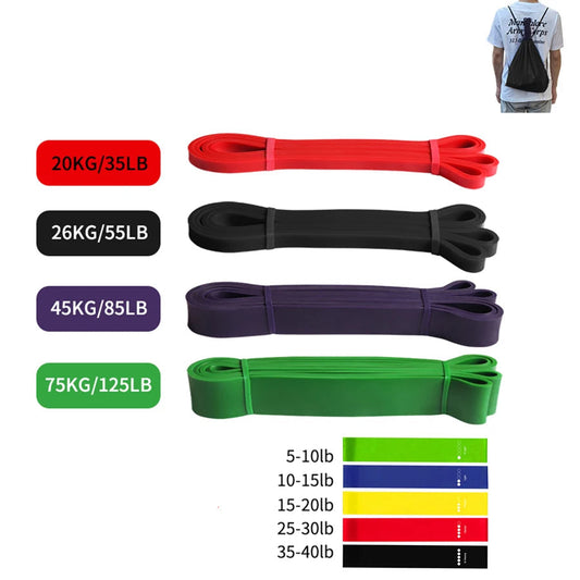 Workout Pilates Latex Resistance Band – Heavy Duty Exercise Band for Strength & Stretch