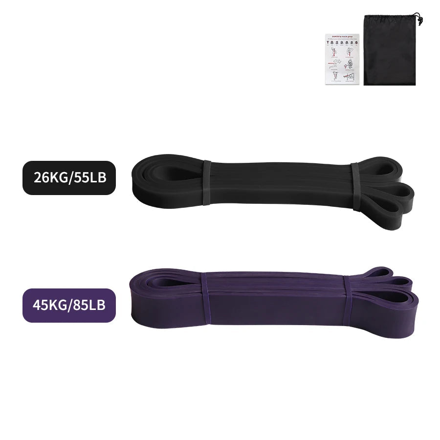 Workout Pilates Latex Resistance Band – Heavy Duty Exercise Band for Strength & Stretch