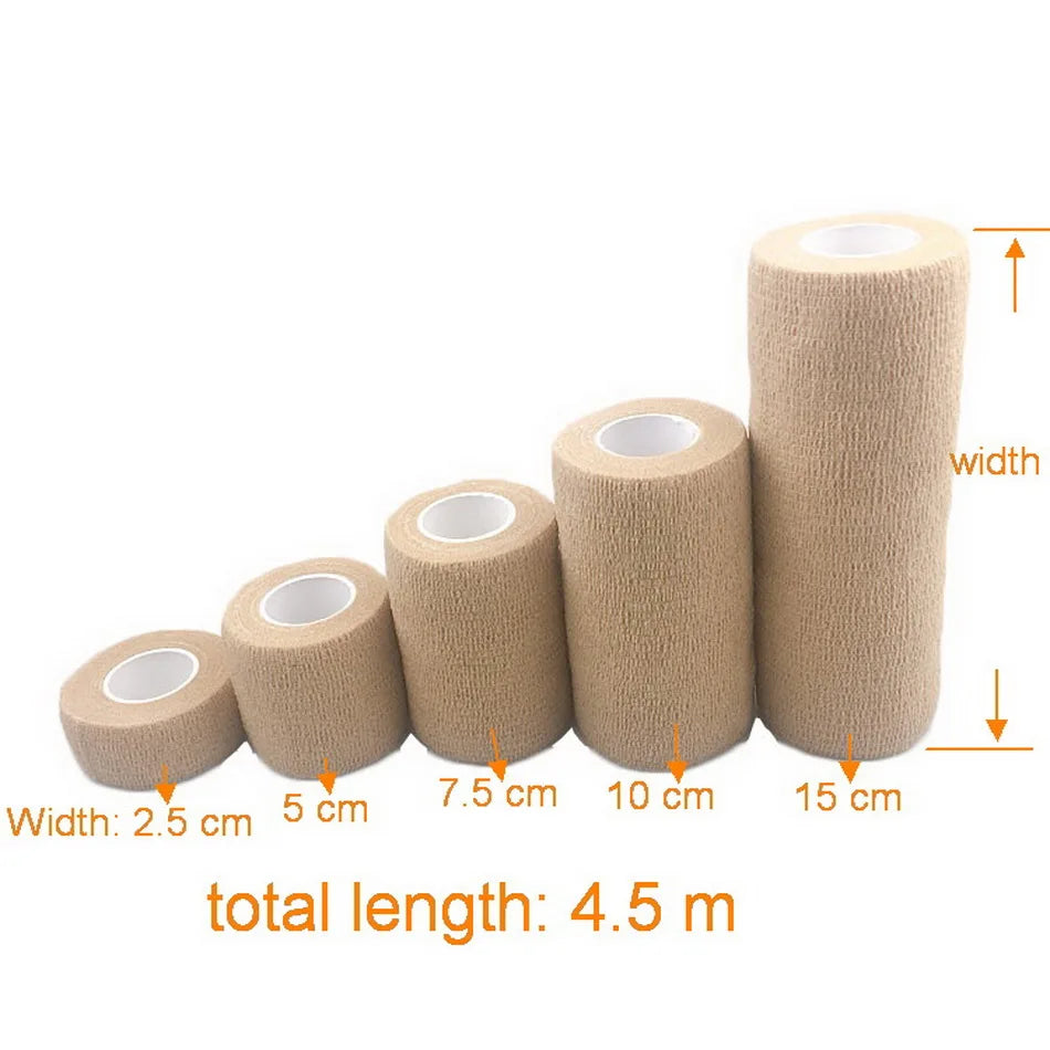 Elastic Bandage Self-Adhesive Tape – Versatile Sports & Medical Wrap