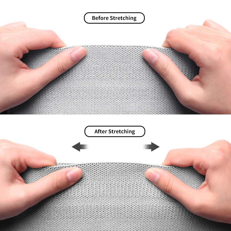 Fabric Resistance Hip Booty Bands – Glute & Thigh Elastic Bands for Squats & Yoga