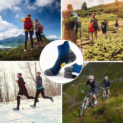 Men's Sport Socks – Breathable Cotton Running & Basketball Socks for Outdoor Training (3/5/9 Pairs