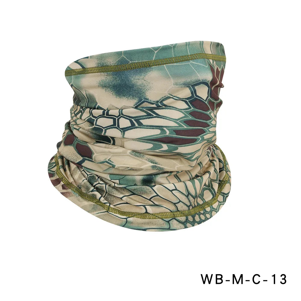 Unisex Silk Magic Scarf – Outdoor Sports Bicycle Headband & Neck Tube Warmer